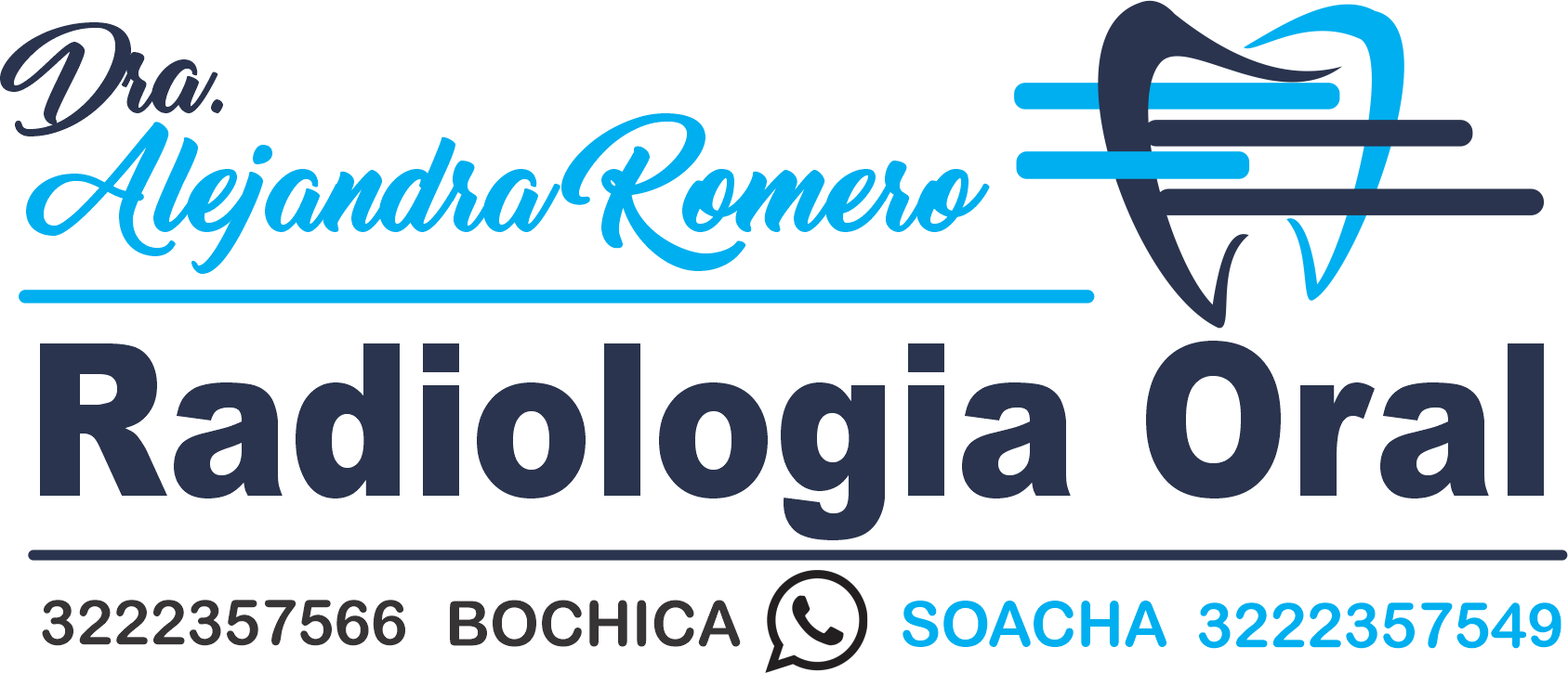 Logotipo Diagnóstico Oral - Dra. Alejandra Romero